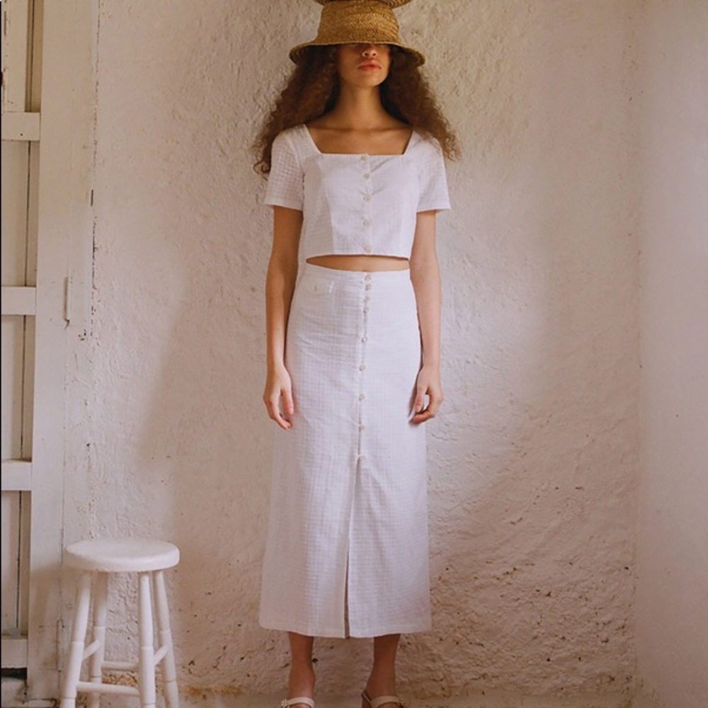 Paloma Wool Lalonde Skirt - White XS